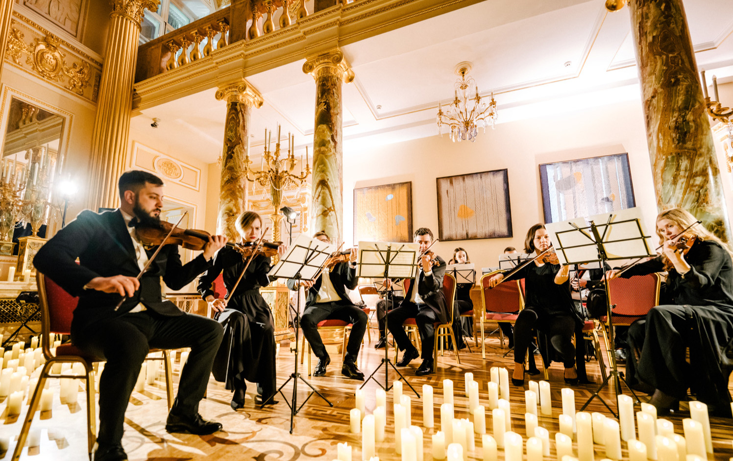 День рождения великого композитора П.И. Чайковского при свечах. HighTime Orchestra. Концерт в Царицыно