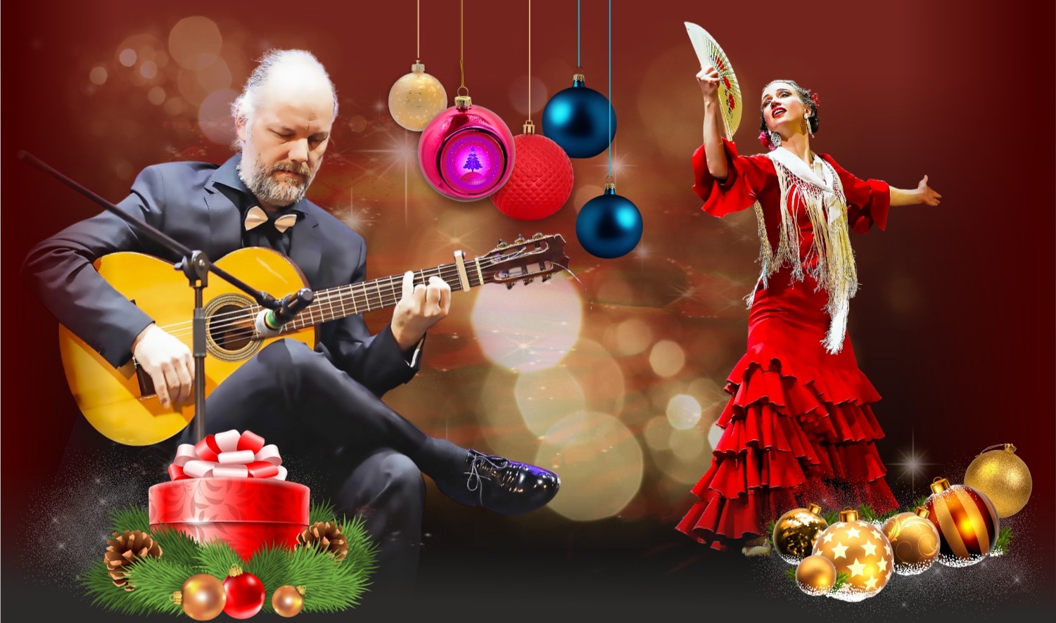 FLAMENCO FAMILIA — концерт и Новогодняя вечеринка с фуршетом в музее на Невском