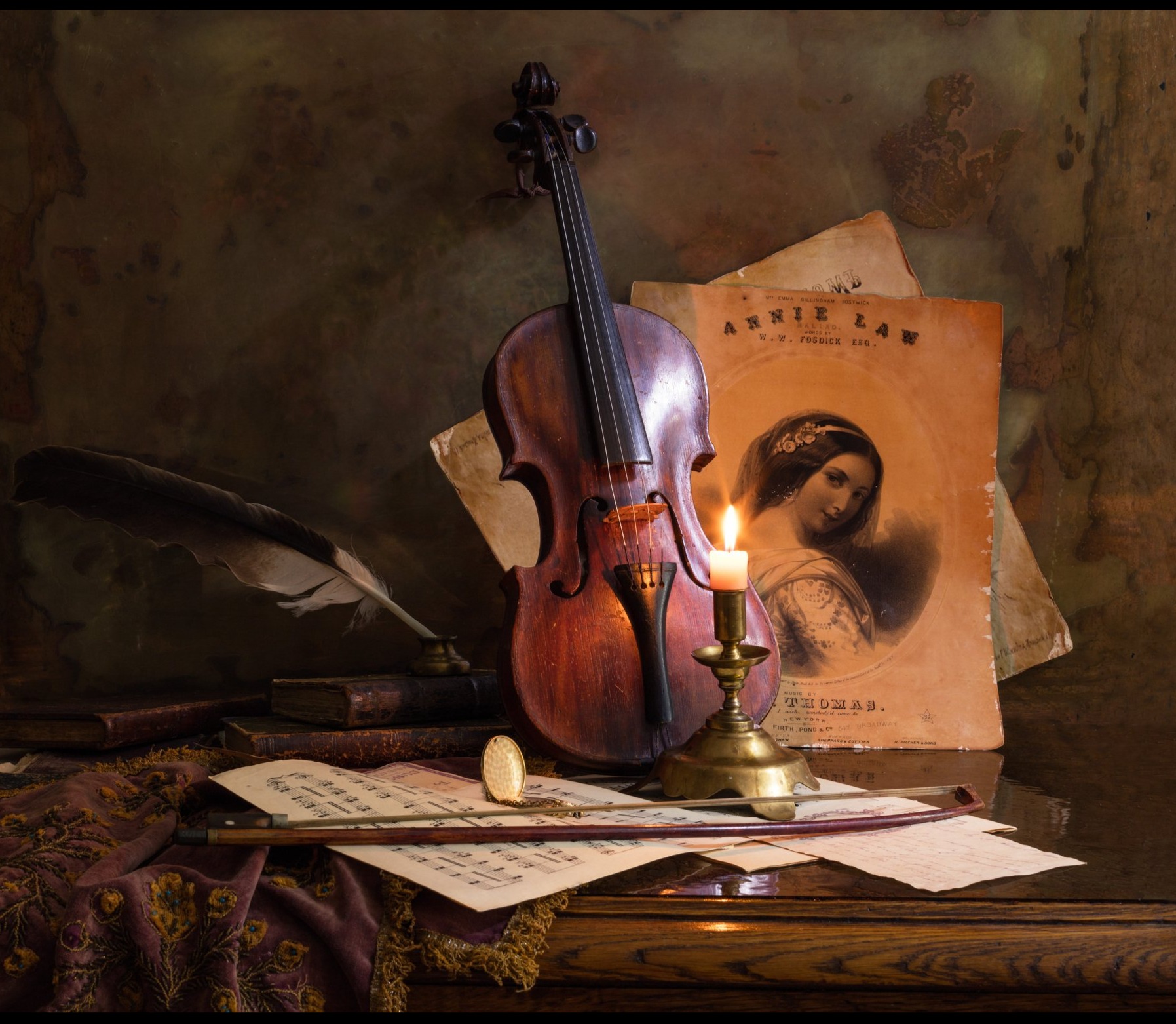 Рождественское барокко при свечах