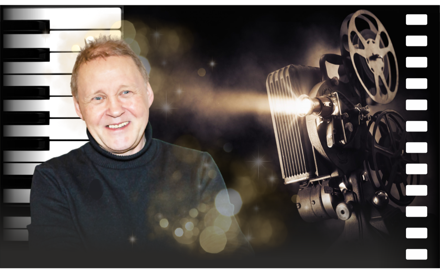 Лучшая музыка кино на крыше Невского: от СССР до Голливуда — Илья Гончаров пианист-виртуоз — импровизации, киновечеринка с фуршетом в музее на Невском