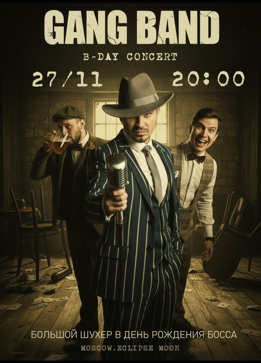 GANG BAND: B-Day Concert