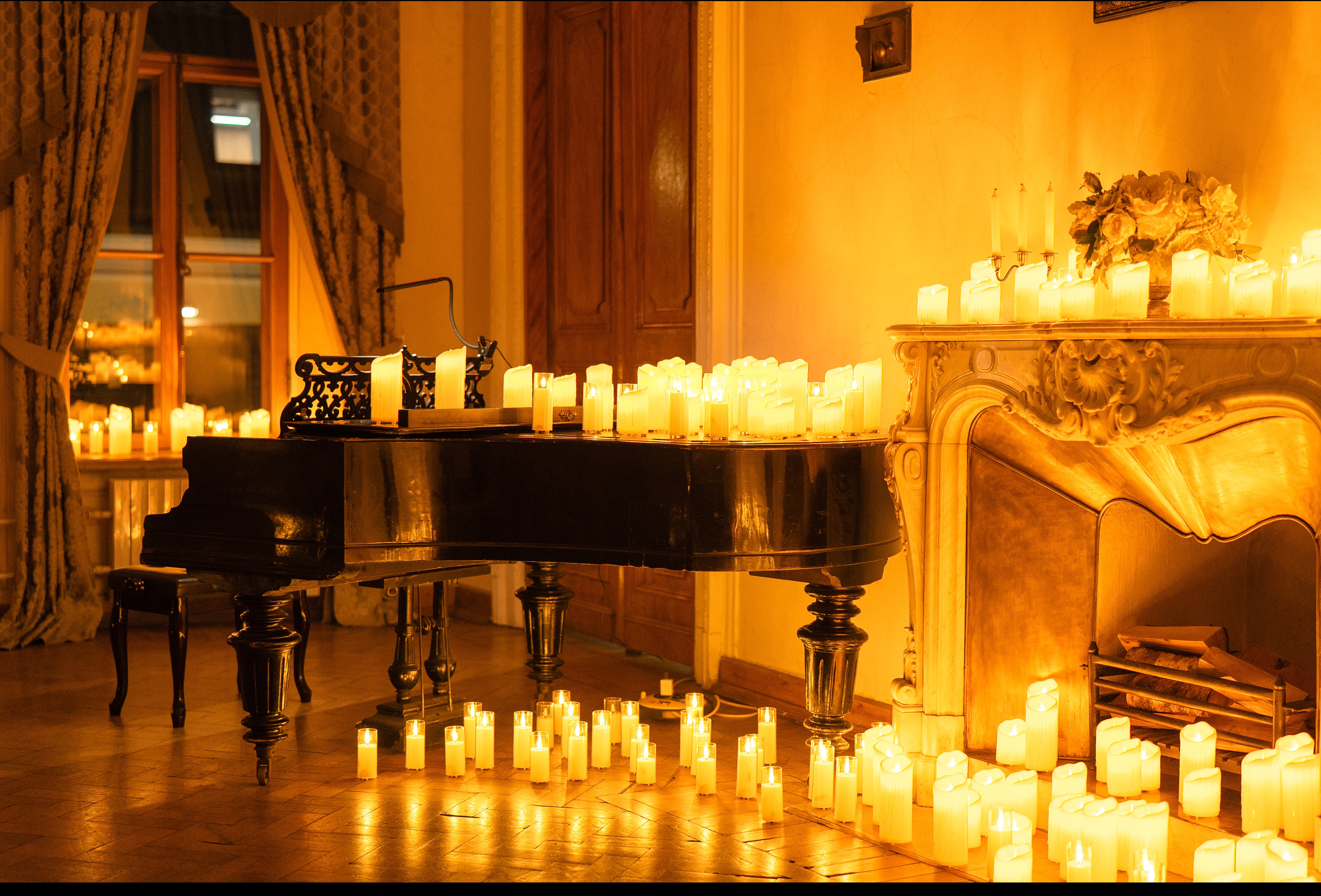 Магия любви при свечах: Праздничный концерт в особняке