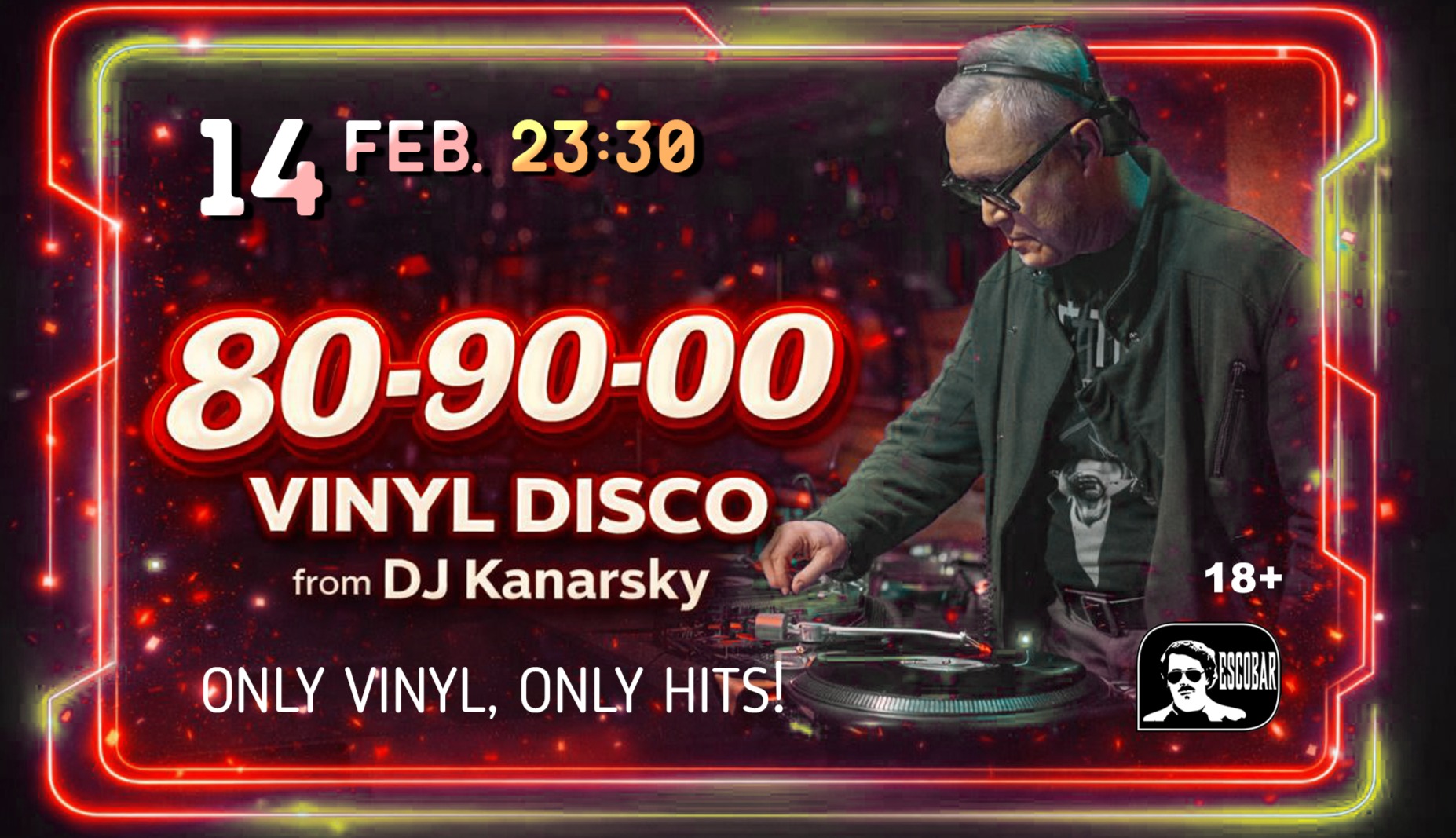 80/90/00 – Vinyl Disco| DJ Kanarsky