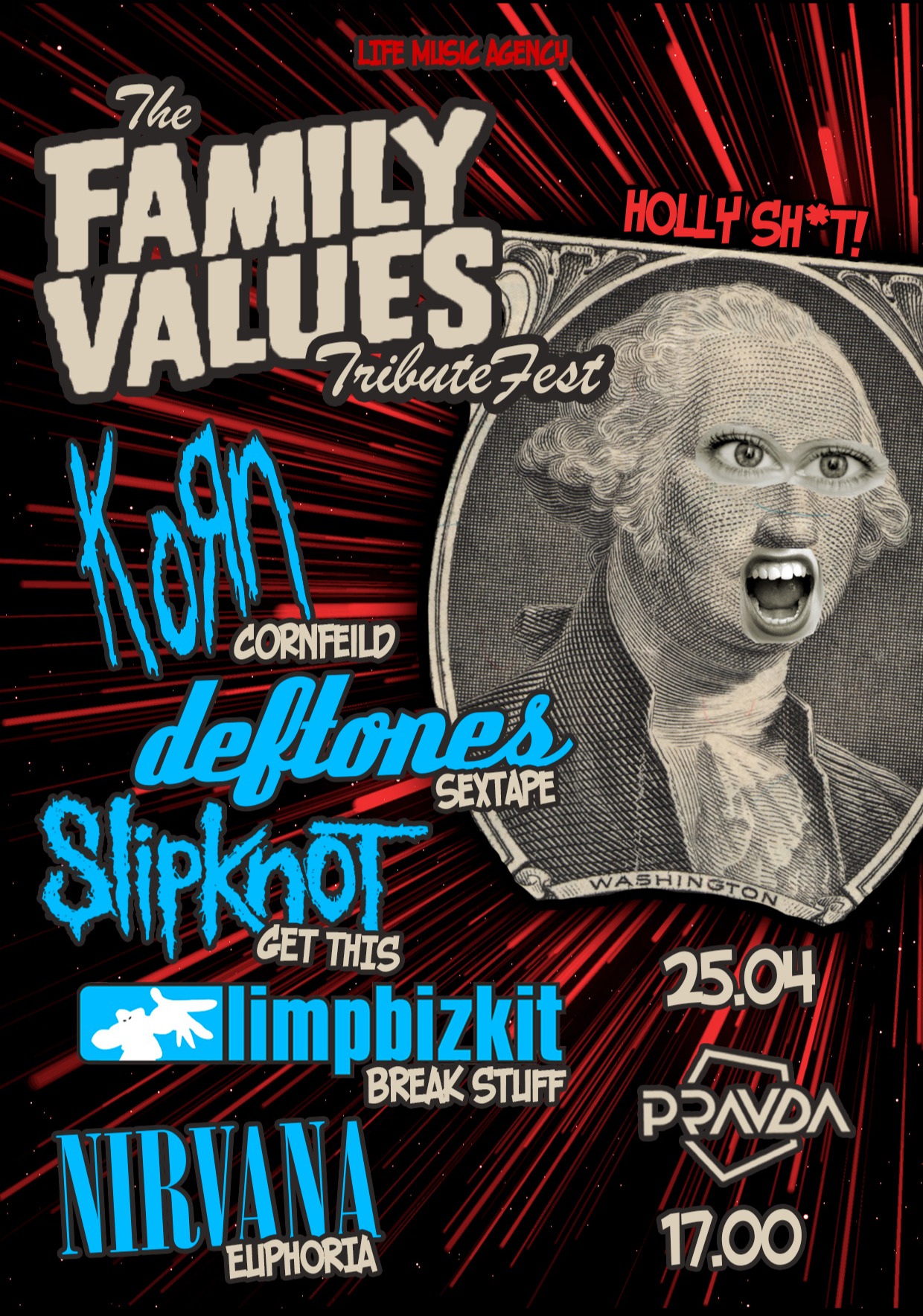 Korn, Slipknot, Deftones, Limp Bizkit и Nirvana - Tribute Fest!