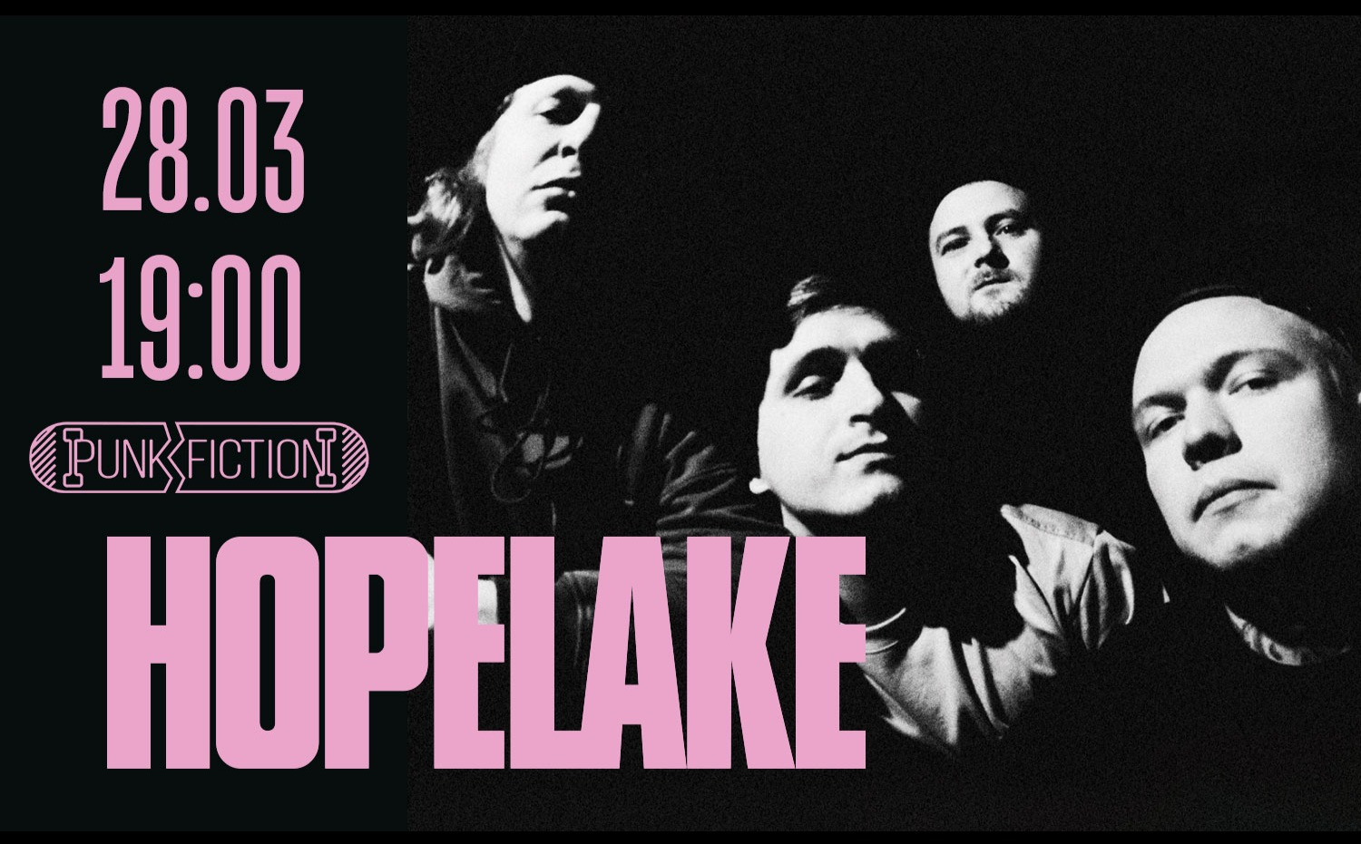 28.03 | HOPELAKE + Heavy Plane + Харп | Москва @ Punk Fiction
